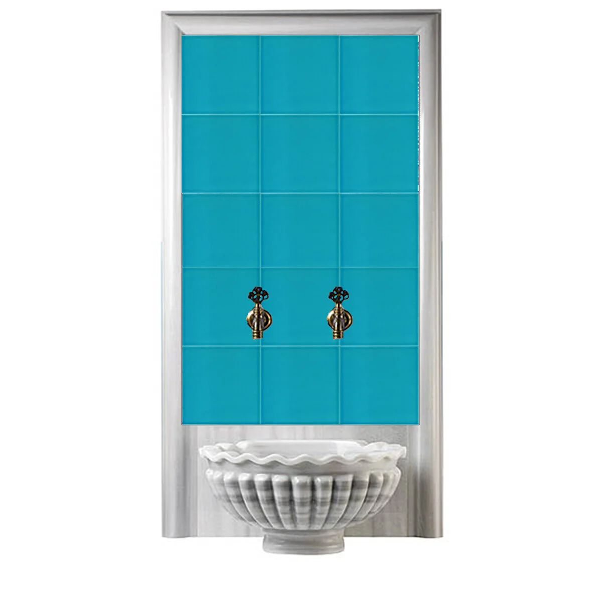 60X100 Kurna Başı Çini Karolar-9